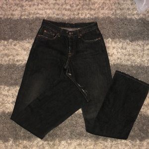 Black Lucky Brand bootcut denim
